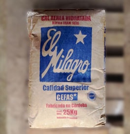 bolsa de cal hidratada El Milagro